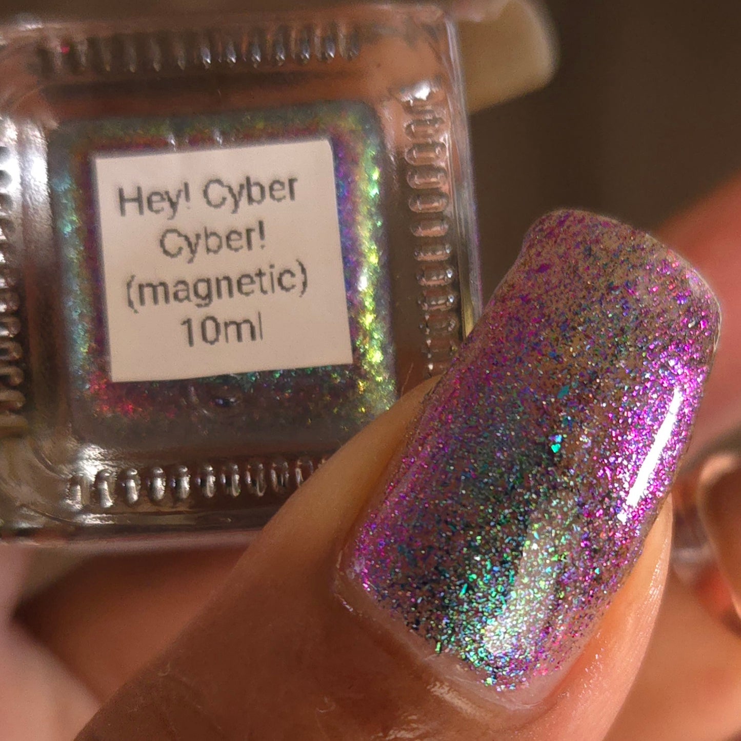 Hey! Cyber Cyber! Nail Polish