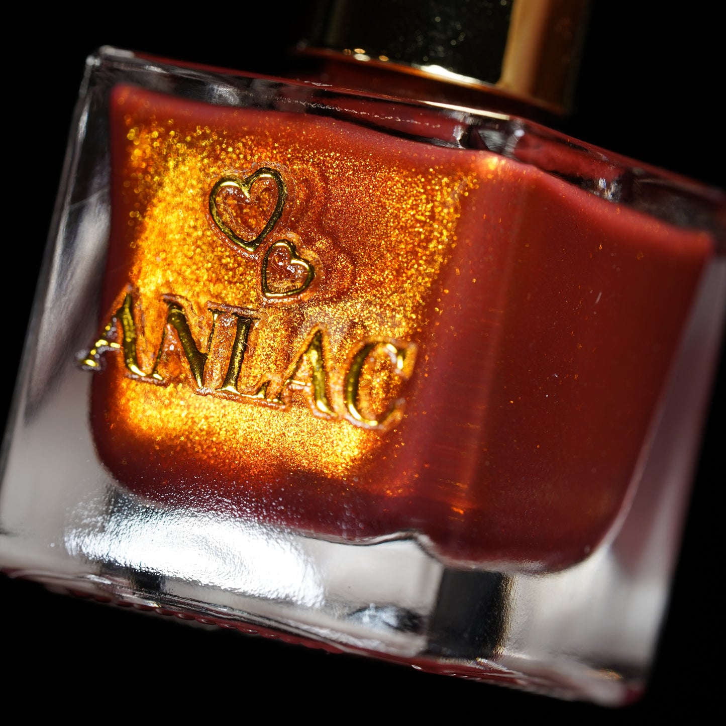 Orange Stage Blood Nail Polish