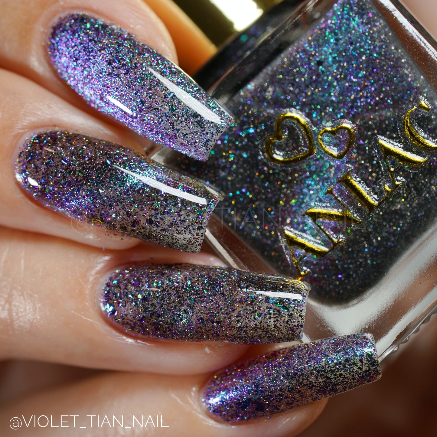 Hey! Cyber Cyber! Nail Polish