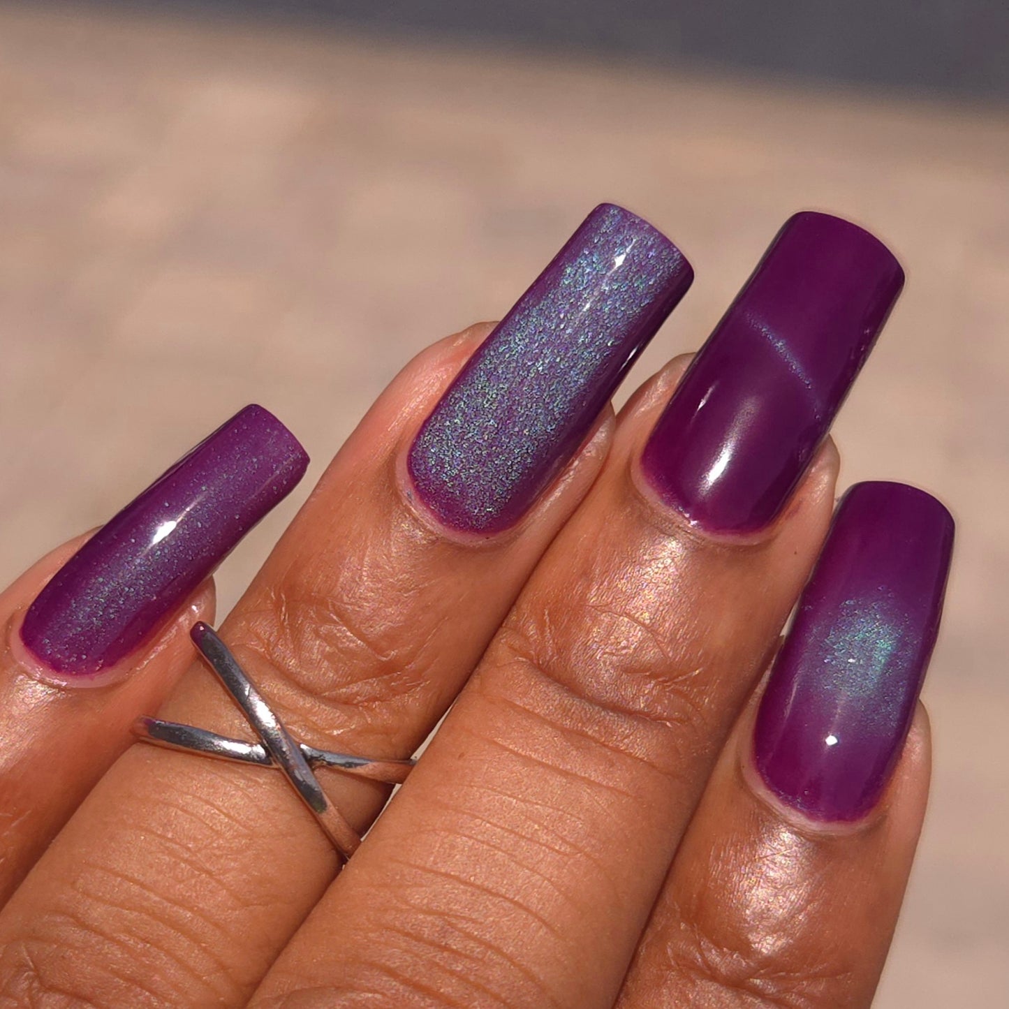 Ube Swirl Ice Cream