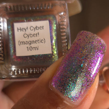 Hey! Cyber Cyber! Nail Polish