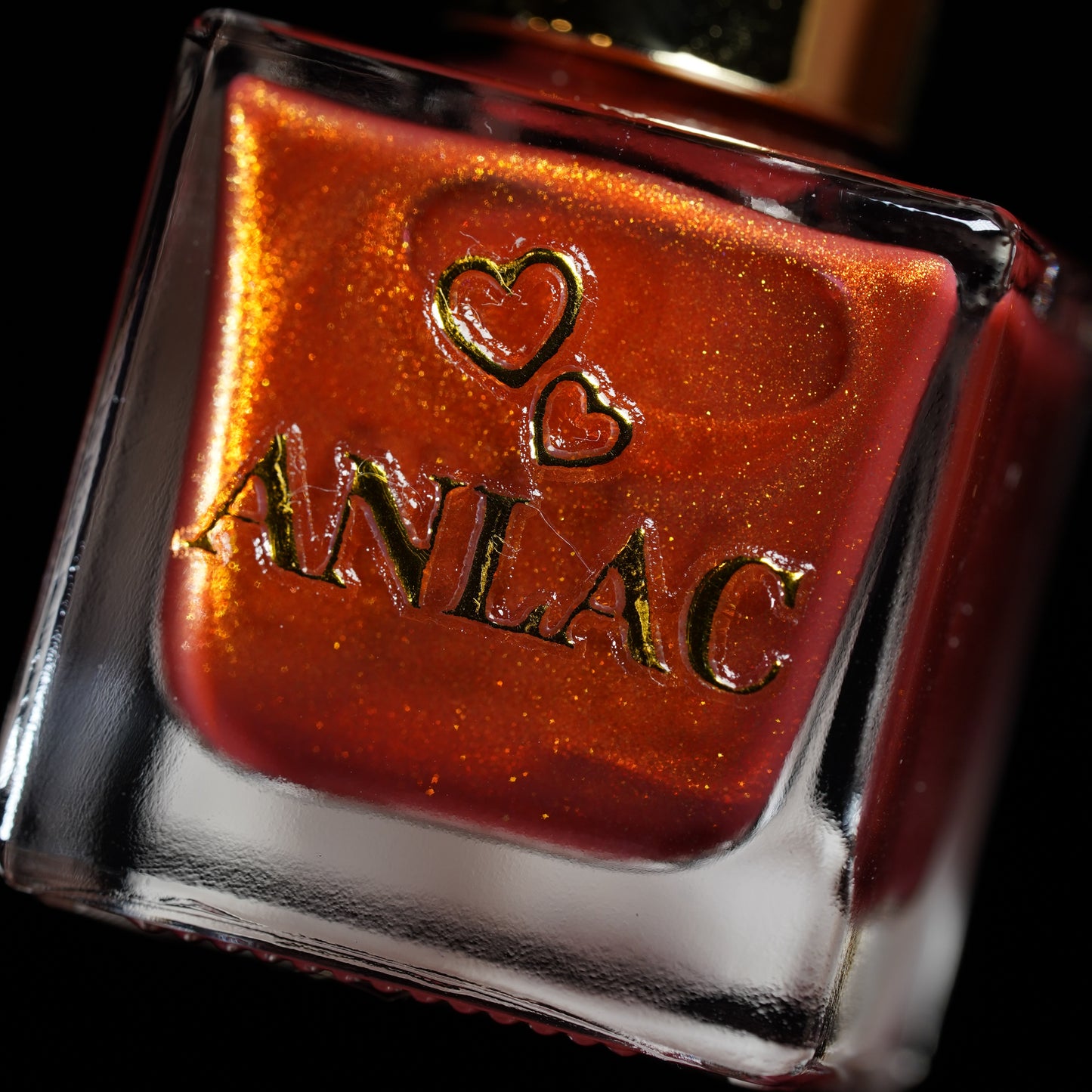 Orange Stage Blood Nail Polish