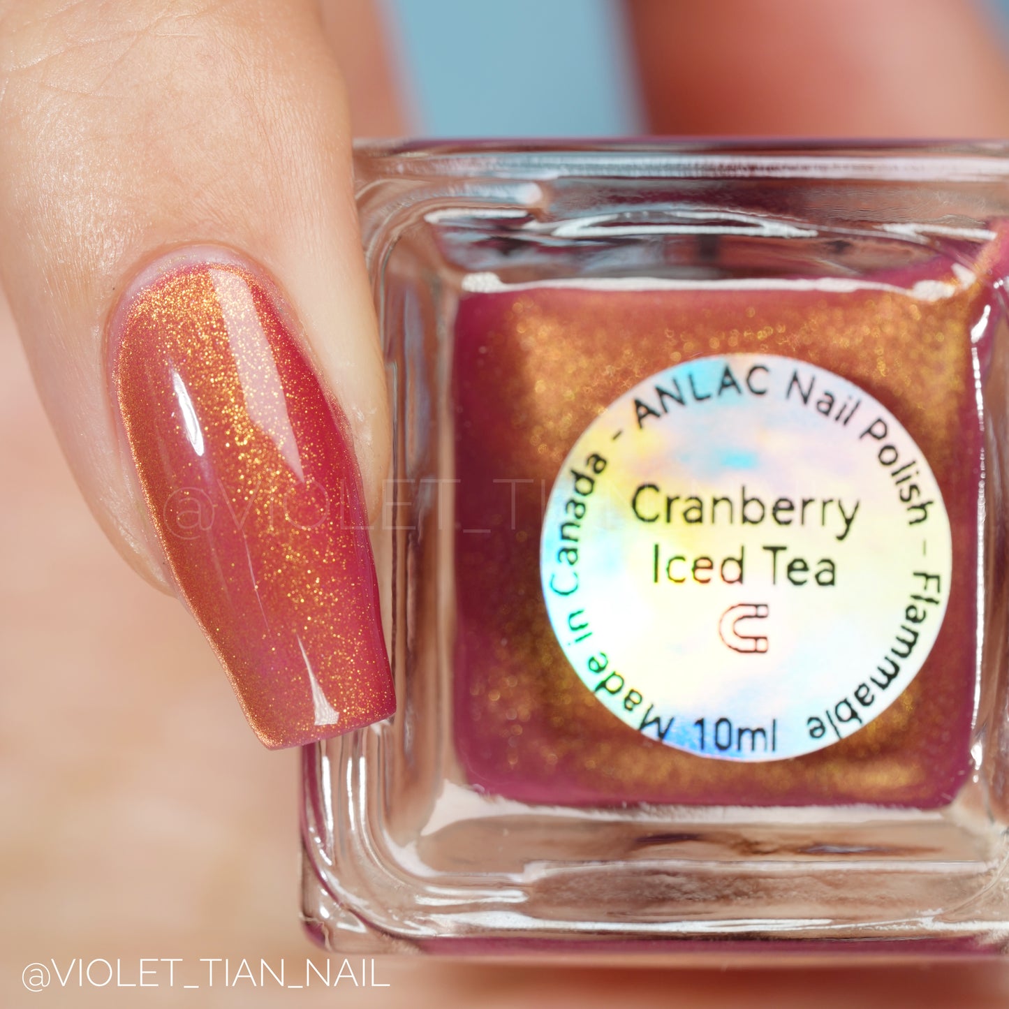 Cranberry Iced Tea