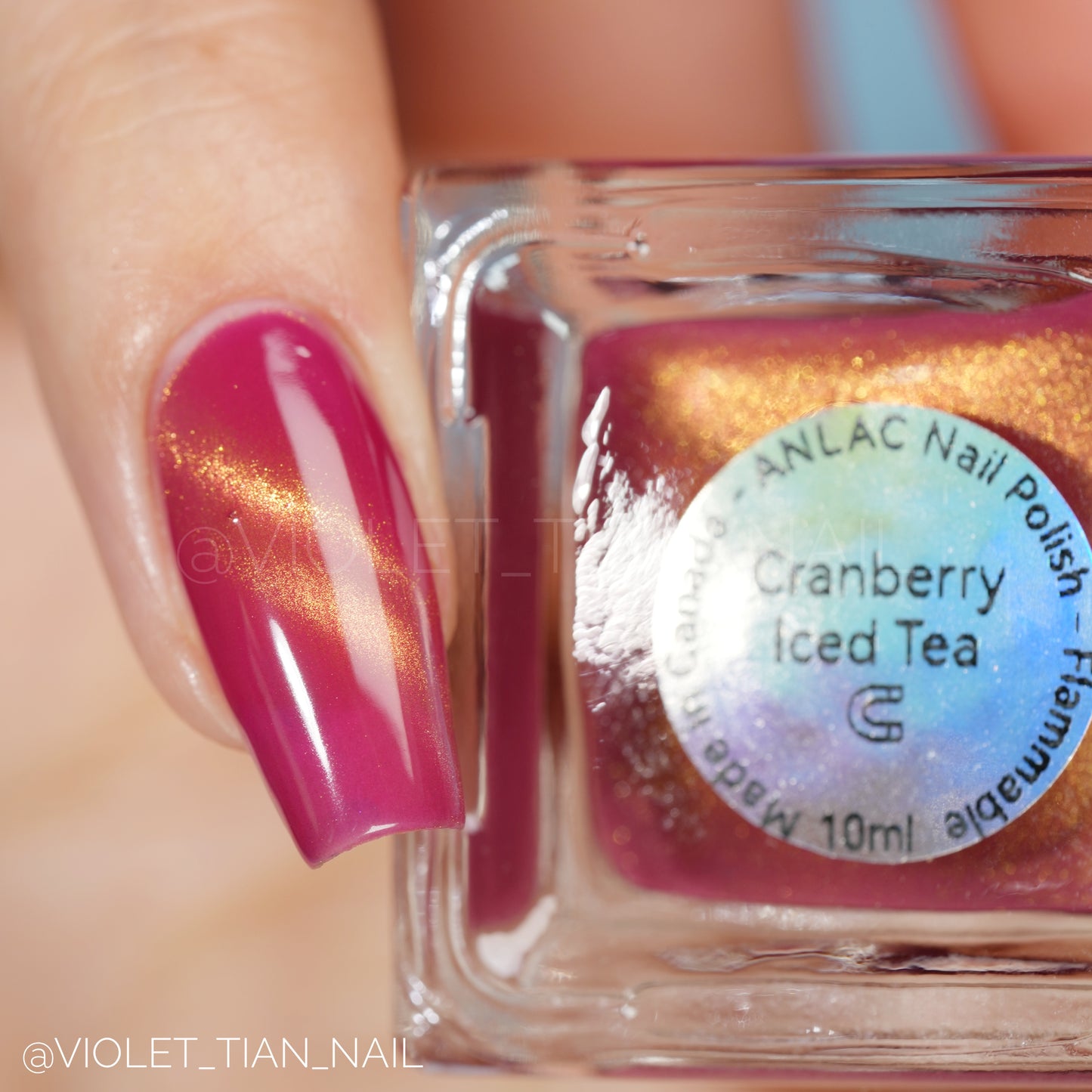 Cranberry Iced Tea